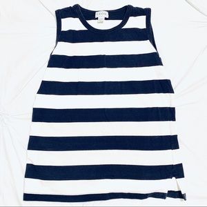Navy & White IZOD Tank Top